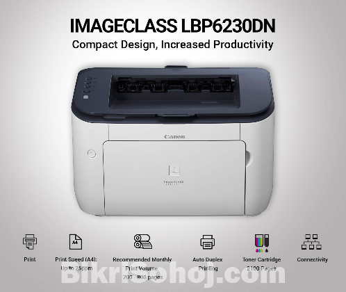 Canon LBP 6230DN with DUPLEX+NETWORK LASER Printer